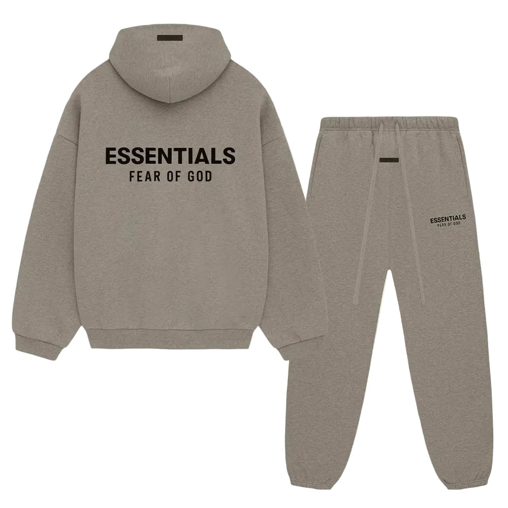 Fear of God Essentials Heather Gray Set – Premiumsneakerclub