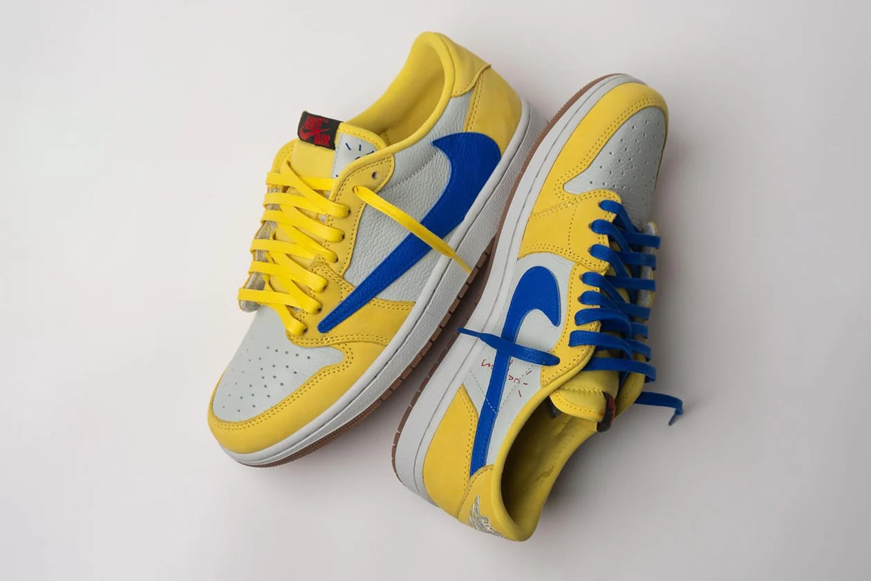 Travis Scott x Air Jordan 1 Canary Yellow – Premiumsneakerclub