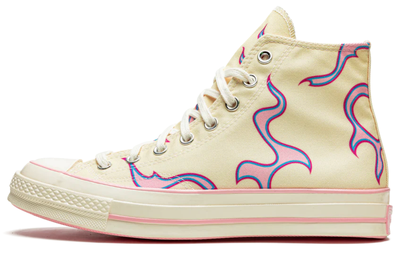 Converse Chuck Taylor All Star 70 Hi Golf Le Fleur Pink Flames