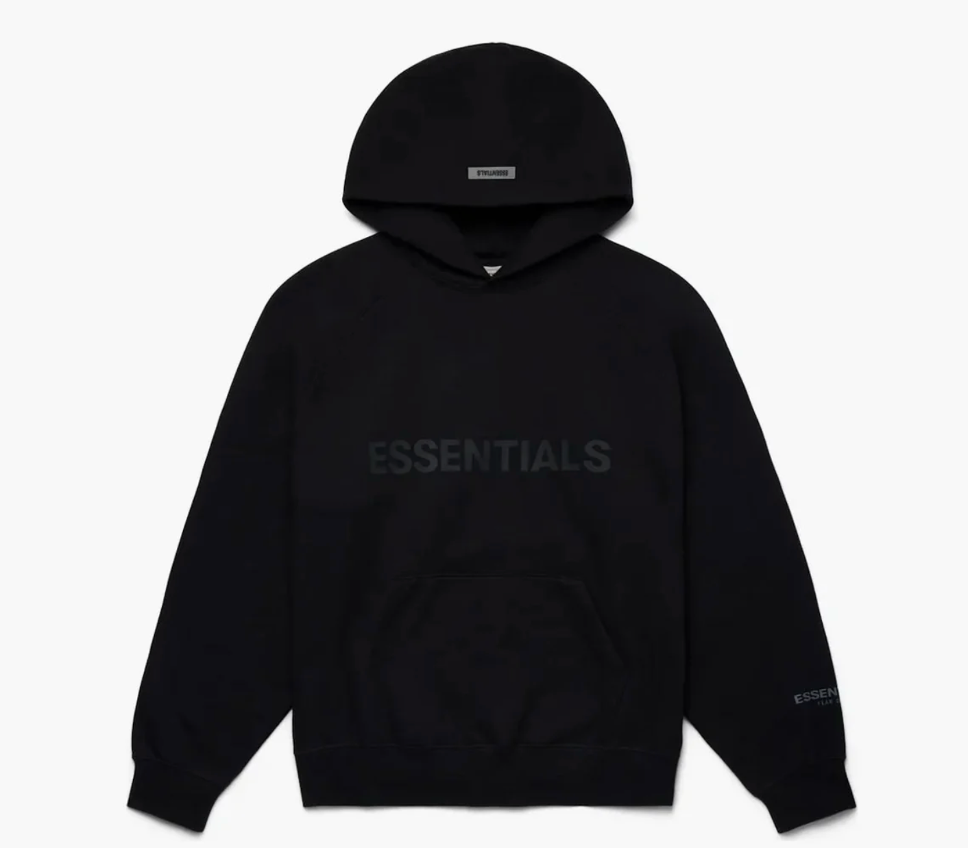 Fear Of God Essentials Hoodie Black