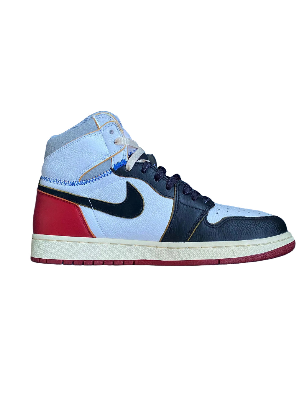 EU 42.5 - Jordan 1 Union Los Angeles Black Toe 2018