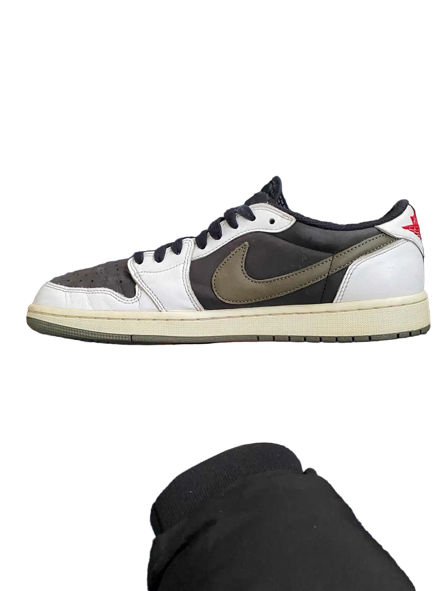 EU 44.5 - Air Jordan 1 Low Travis Scott Olive
