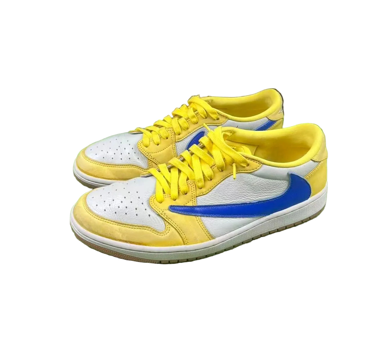 EU 45.5 - Travis Scott Jordan 1 Low Canary