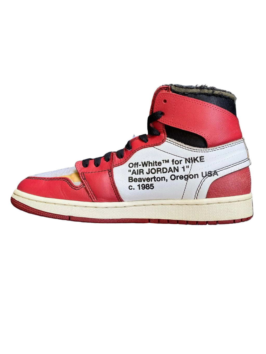 EU 42.5 - Off-White Jordan 1 High Chicago