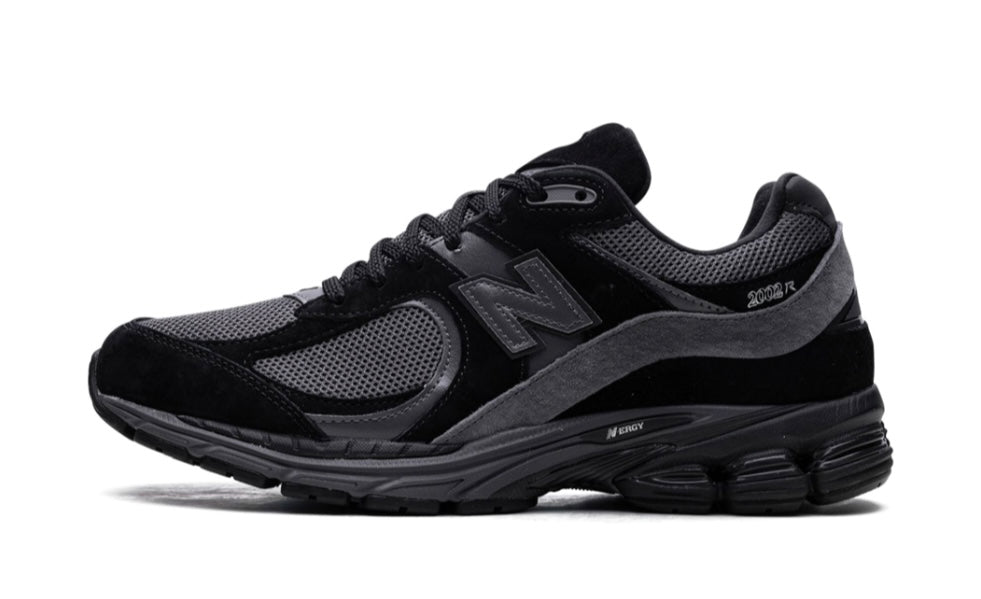 New Balance 2002R Black Dark Grey