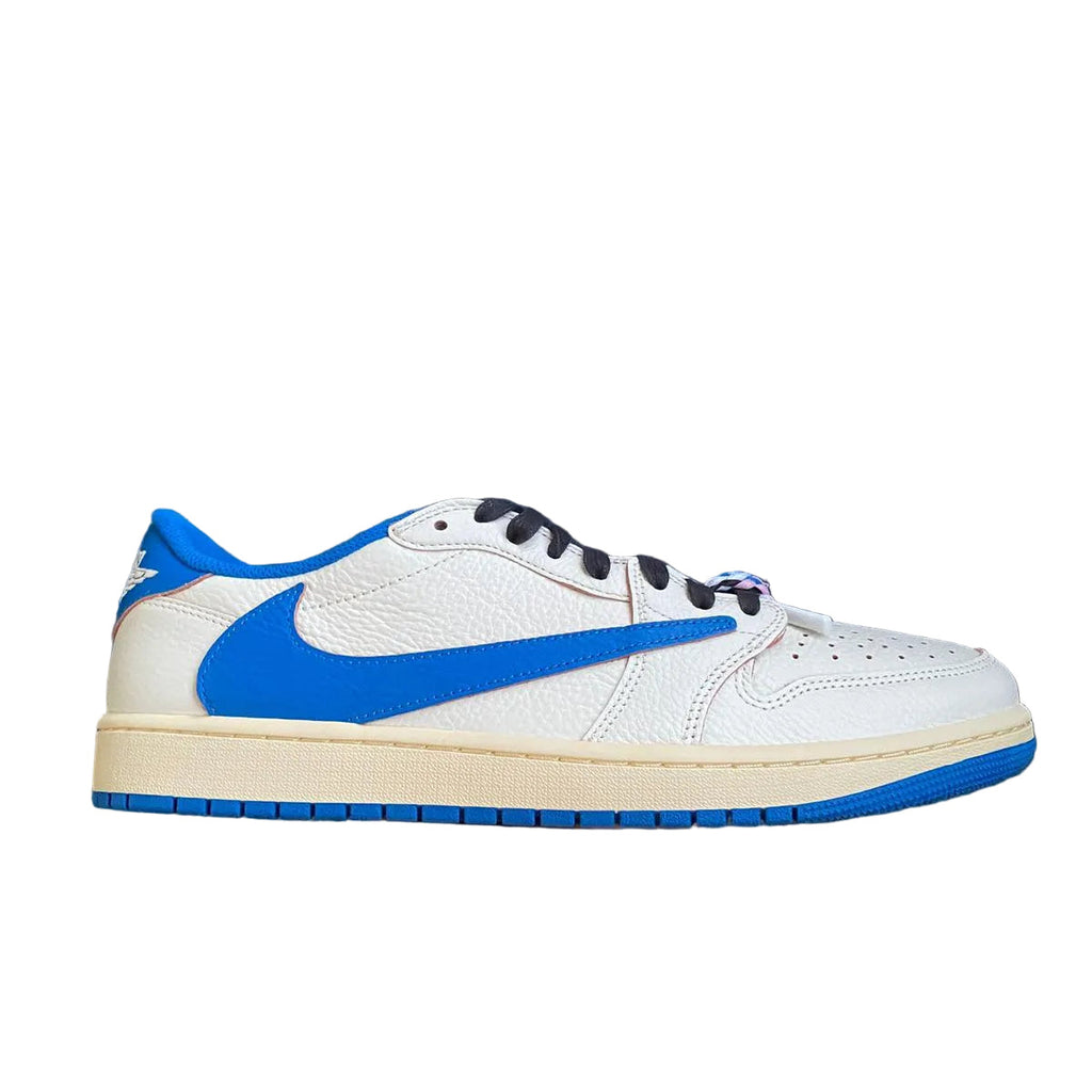 EU 43 - Travis Scott x Fragment Jordan 1 Low Sail