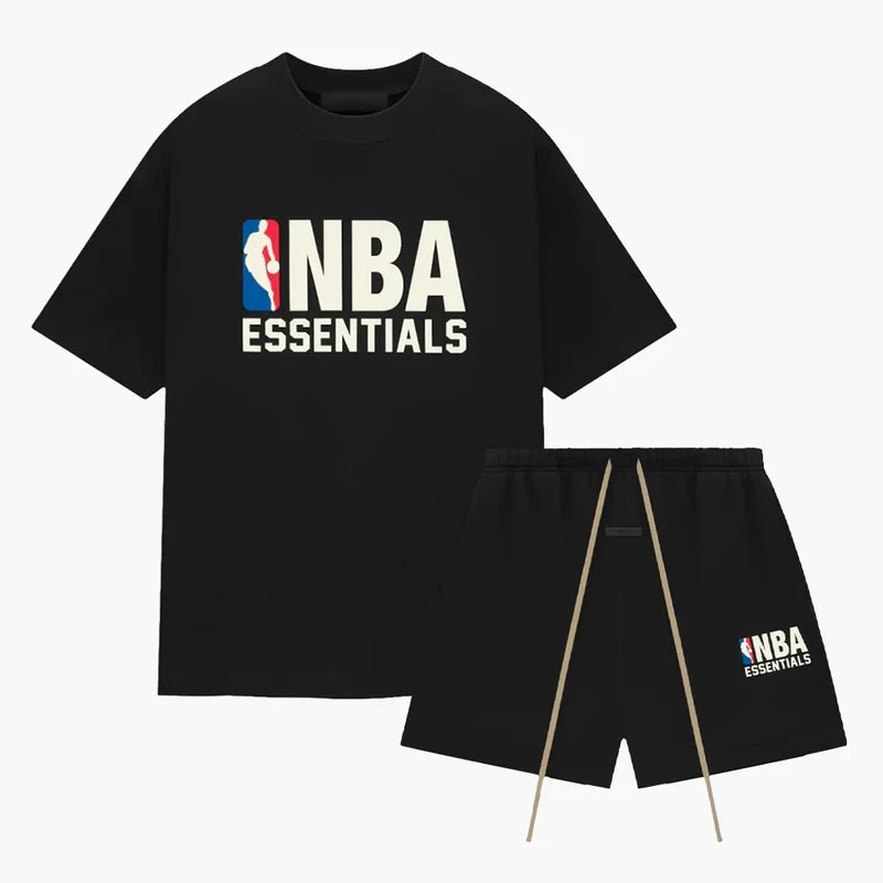 Fear of God Essentials NBA Black Summer Set