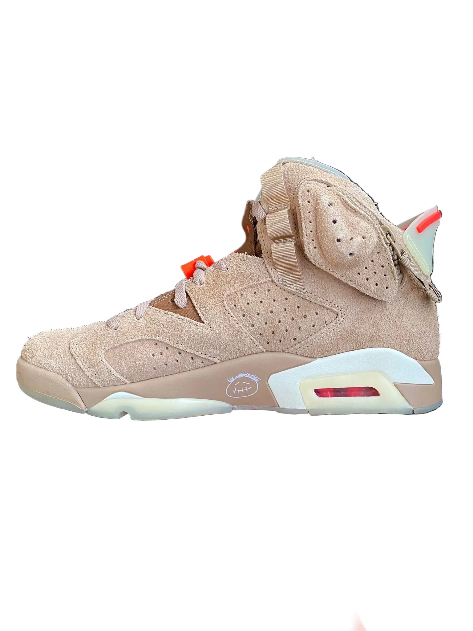 EU 45 - Jordan 6 x Travis Scott British Khaki