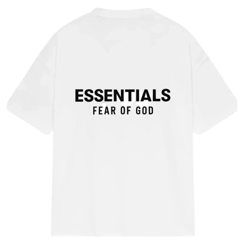Fear Of God Essentials Classic Short Sleeve Tee Bright White