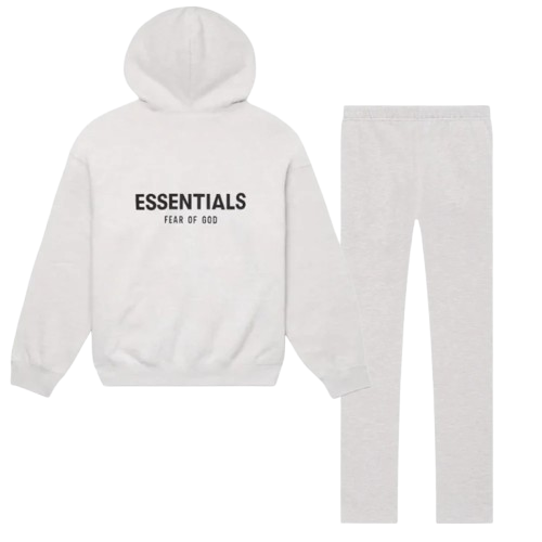 Fear of God Essentials (2022) Relaxed Light Oatmeal - Set