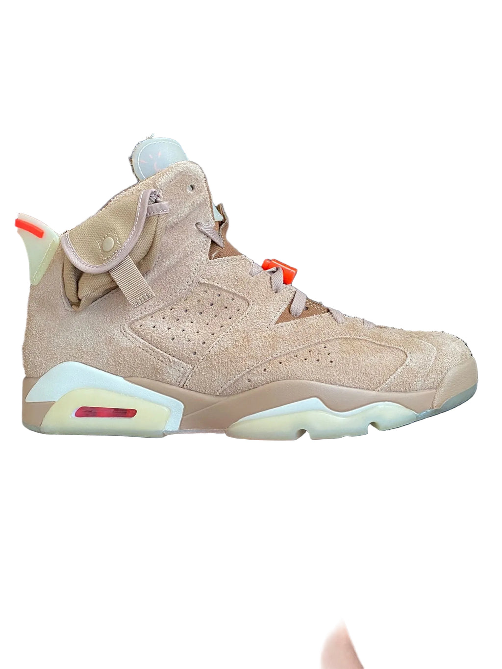 EU 45 - Jordan 6 x Travis Scott British Khaki