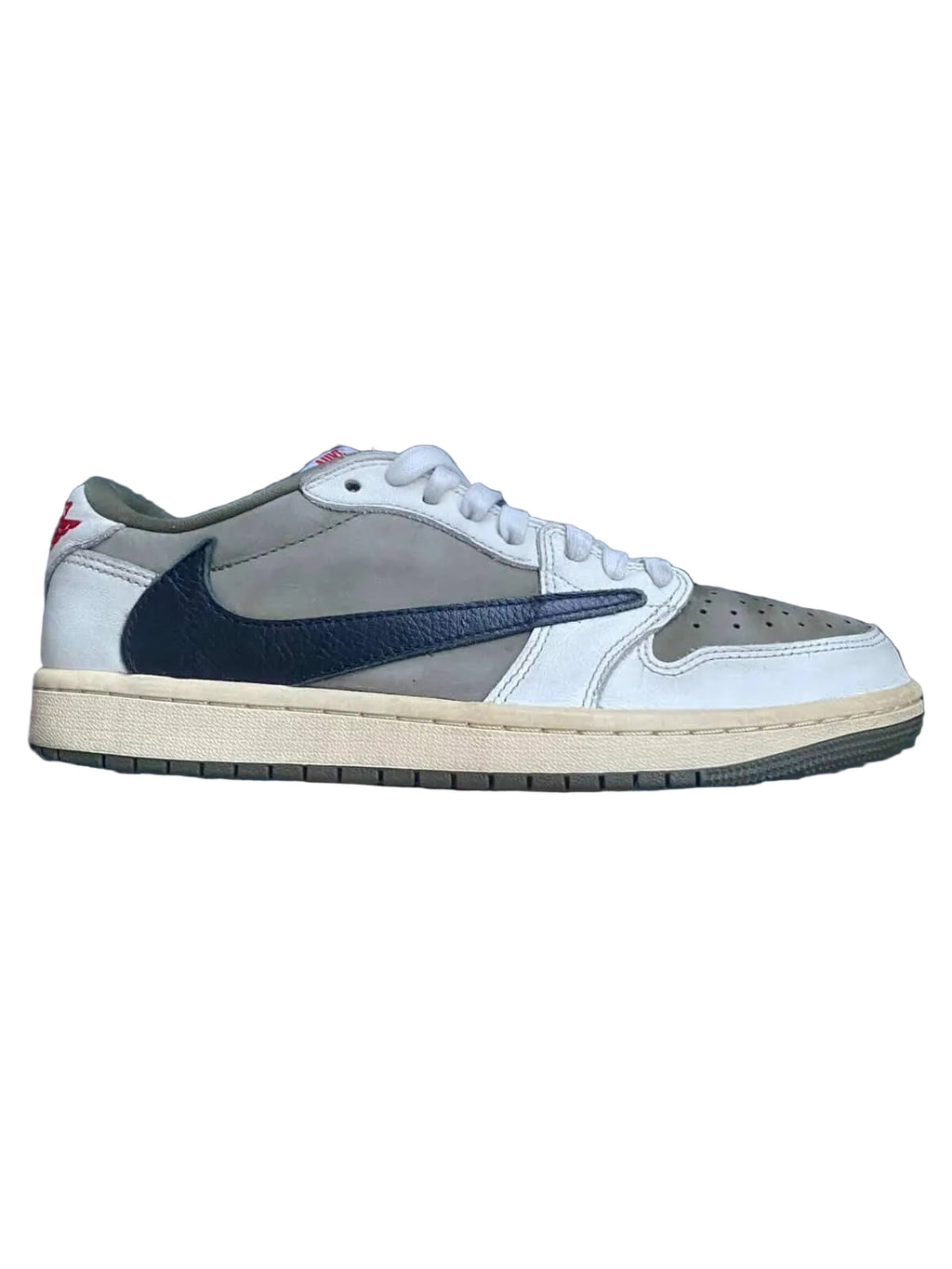 EU 41 - Travis Scott Jordan 1 Low Medium Olive
