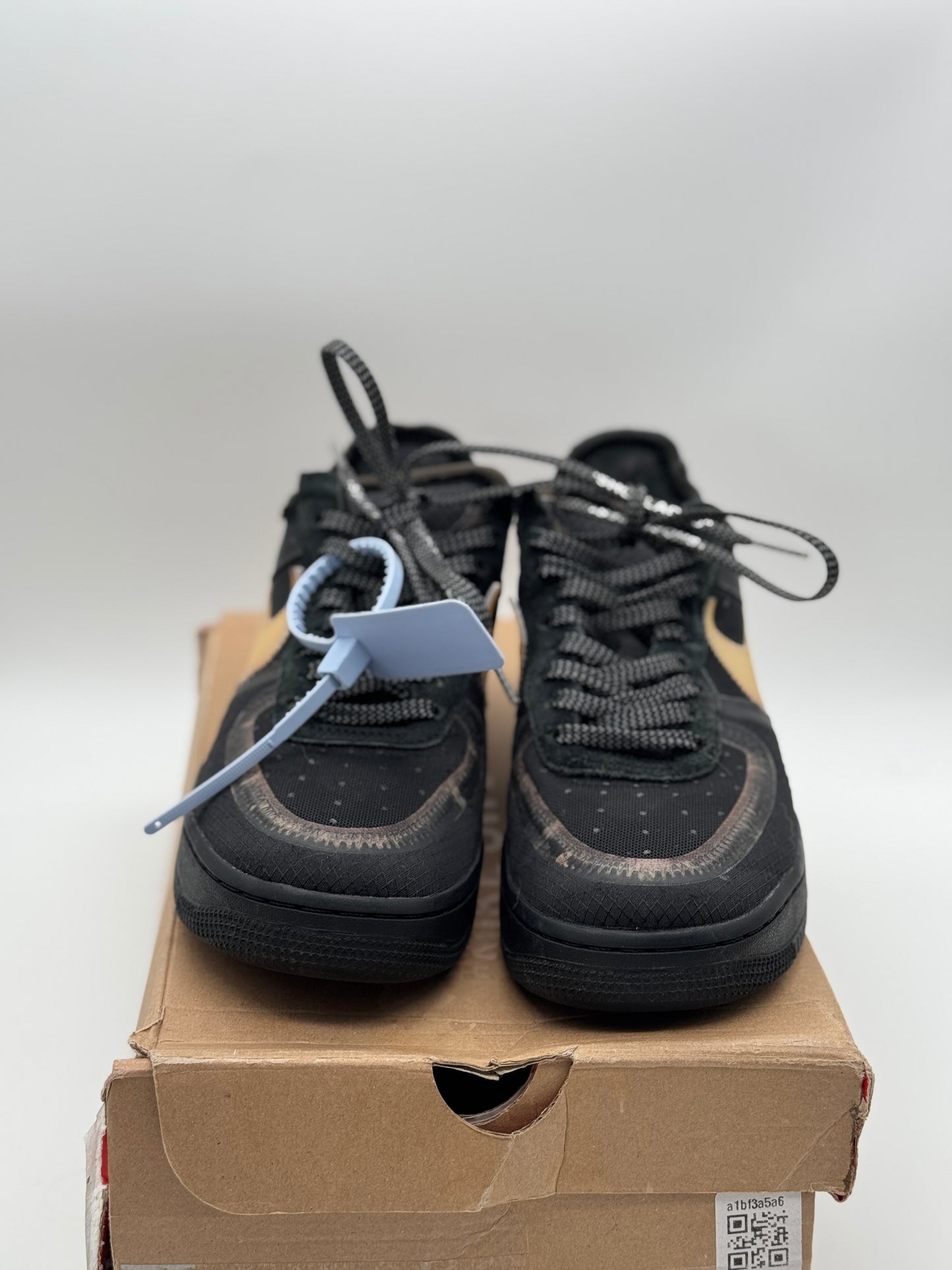 Off-White Air Force 1 Black Used Eu 40