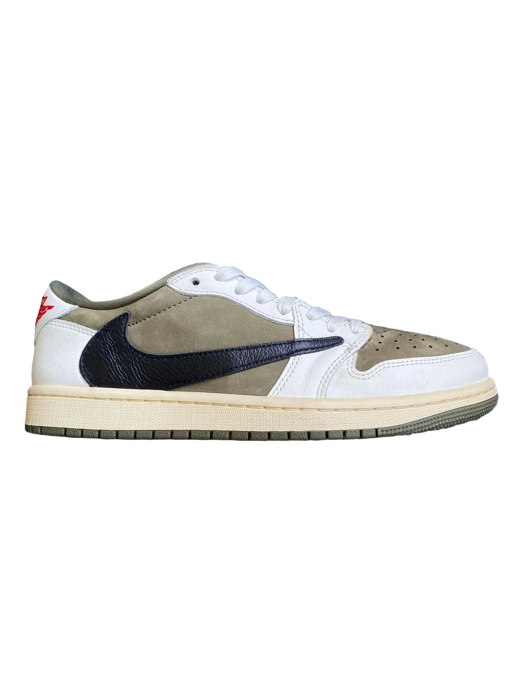 EU 42 - Travis Scott Jordan 1 Low Medium Olive