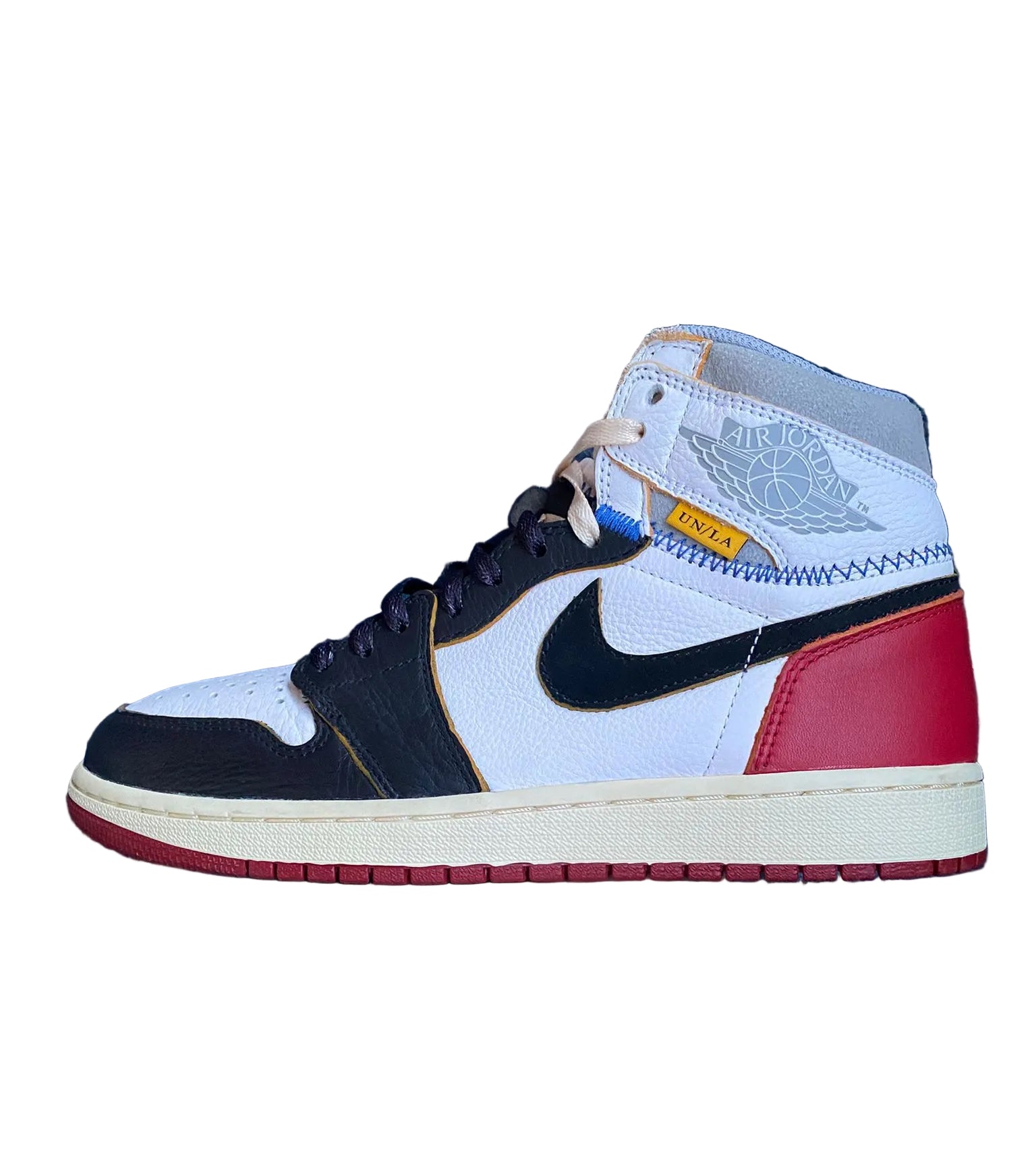 EU 42.5 - Jordan 1 Union Los Angeles Black Toe 2018