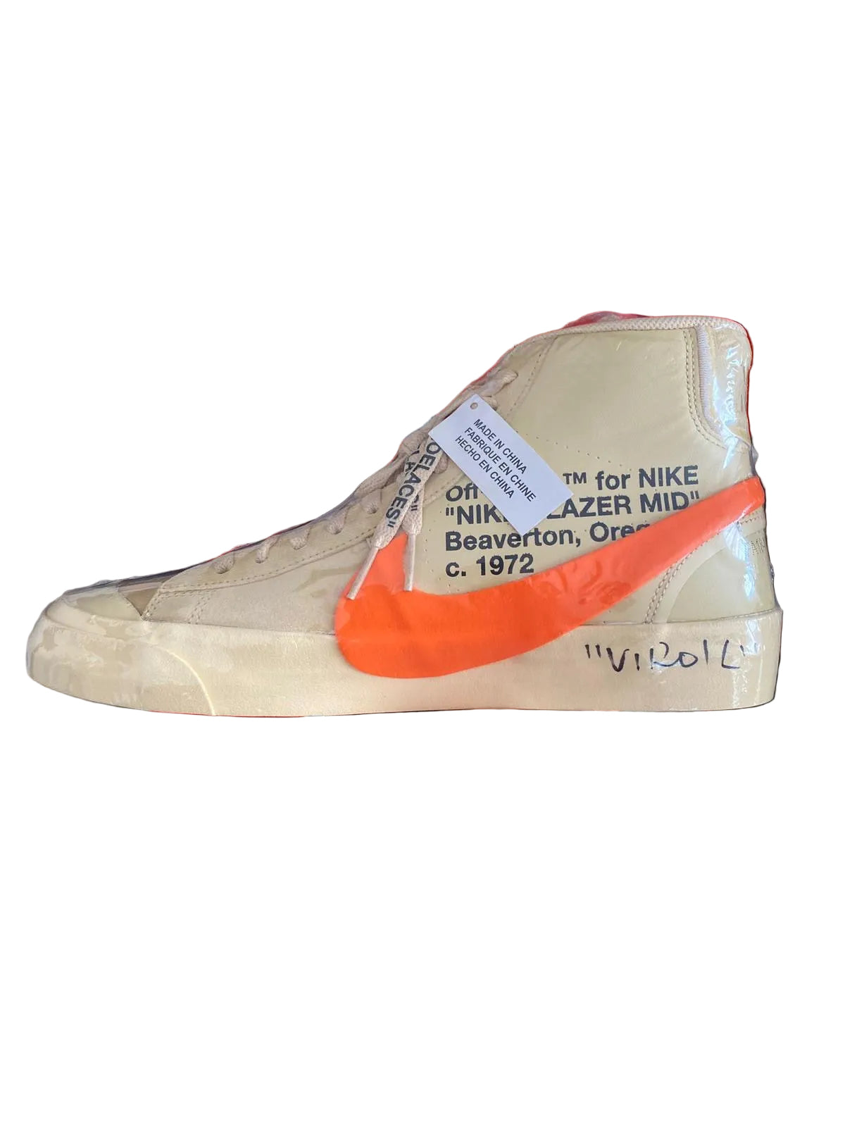 SIGNED BY VIRGIL ABLOH - EU 43 - Off-White x Nike Blazer Hallows Eve