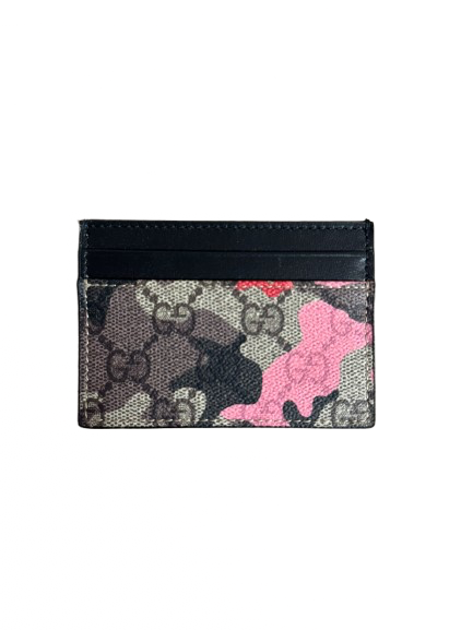 GUCCI Cardholder Multicolor Creme Pink
