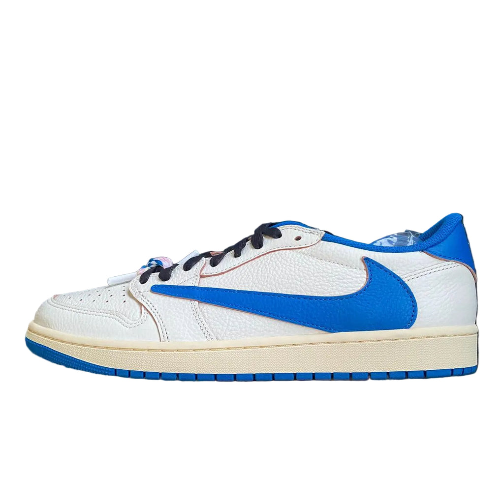 EU 43 - Travis Scott x Fragment Jordan 1 Low Sail