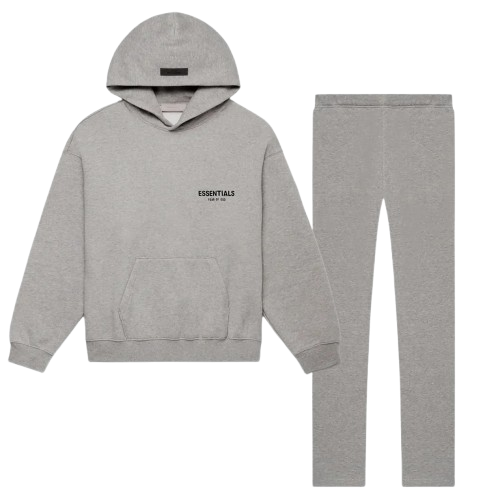 Fear of God Essentials (2022) Relaxed Dark Oatmeal - Set