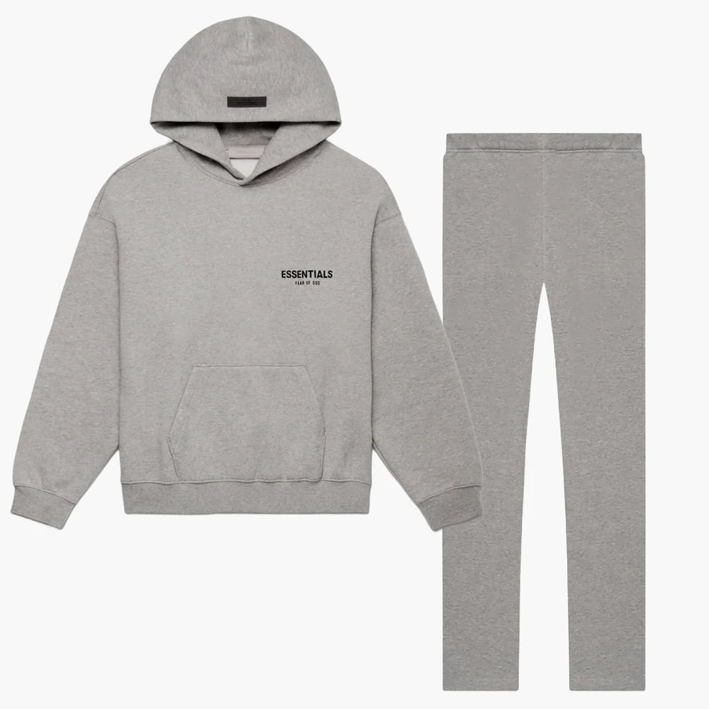 Fear of God Essentials (2022) Relaxed Dark Oatmeal - Set