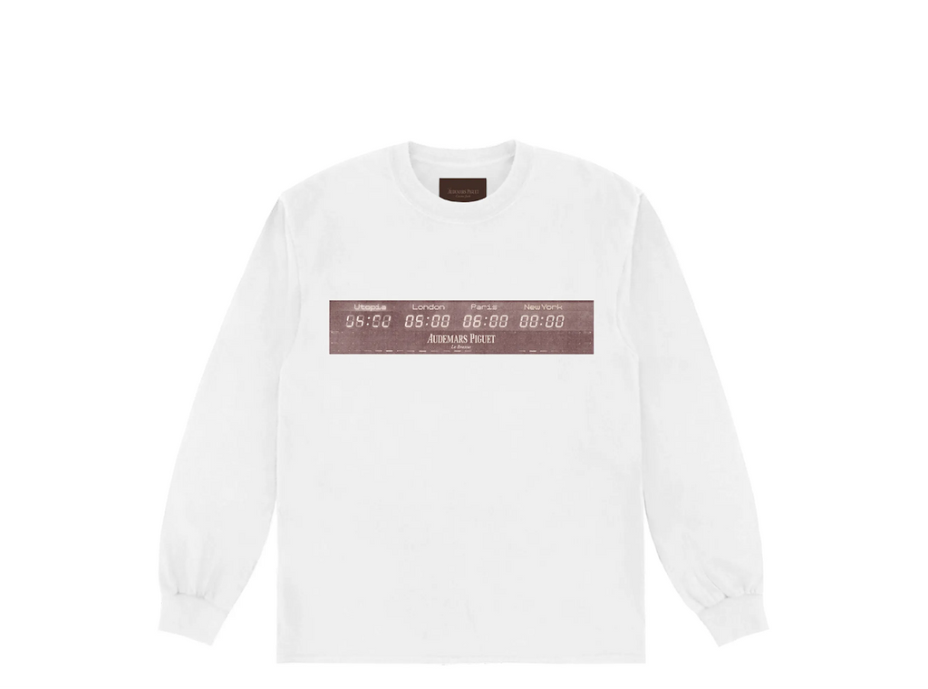Travis Scott CJ x Audemars PiguetUtopia T-Shirt Weiß