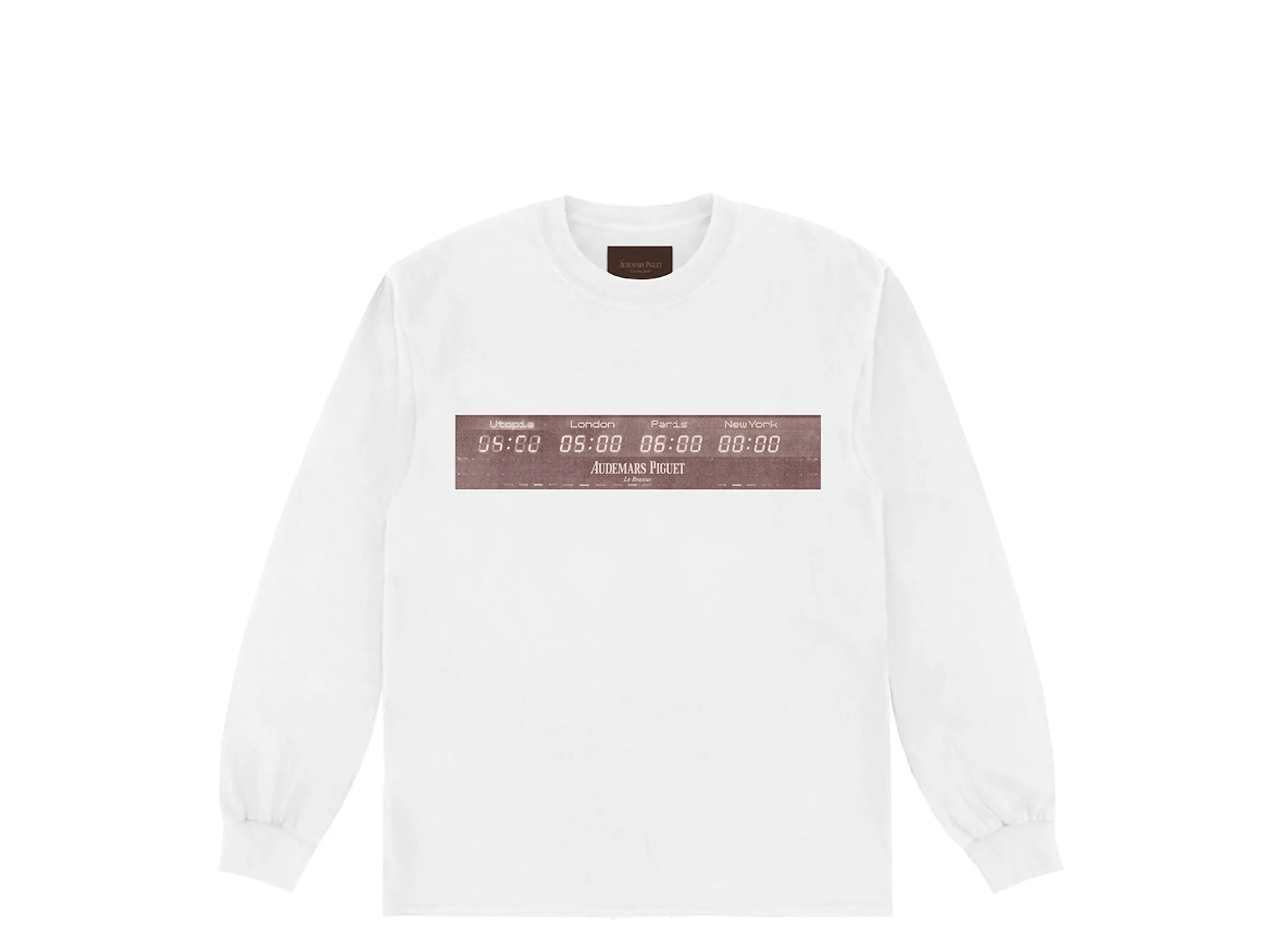 Travis Scott CJ x Audemars PiguetUtopia T-Shirt Weiß
