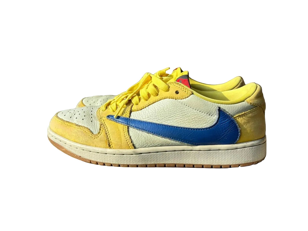 EU 43 - Travis Scott Jordan 1 Low Canary