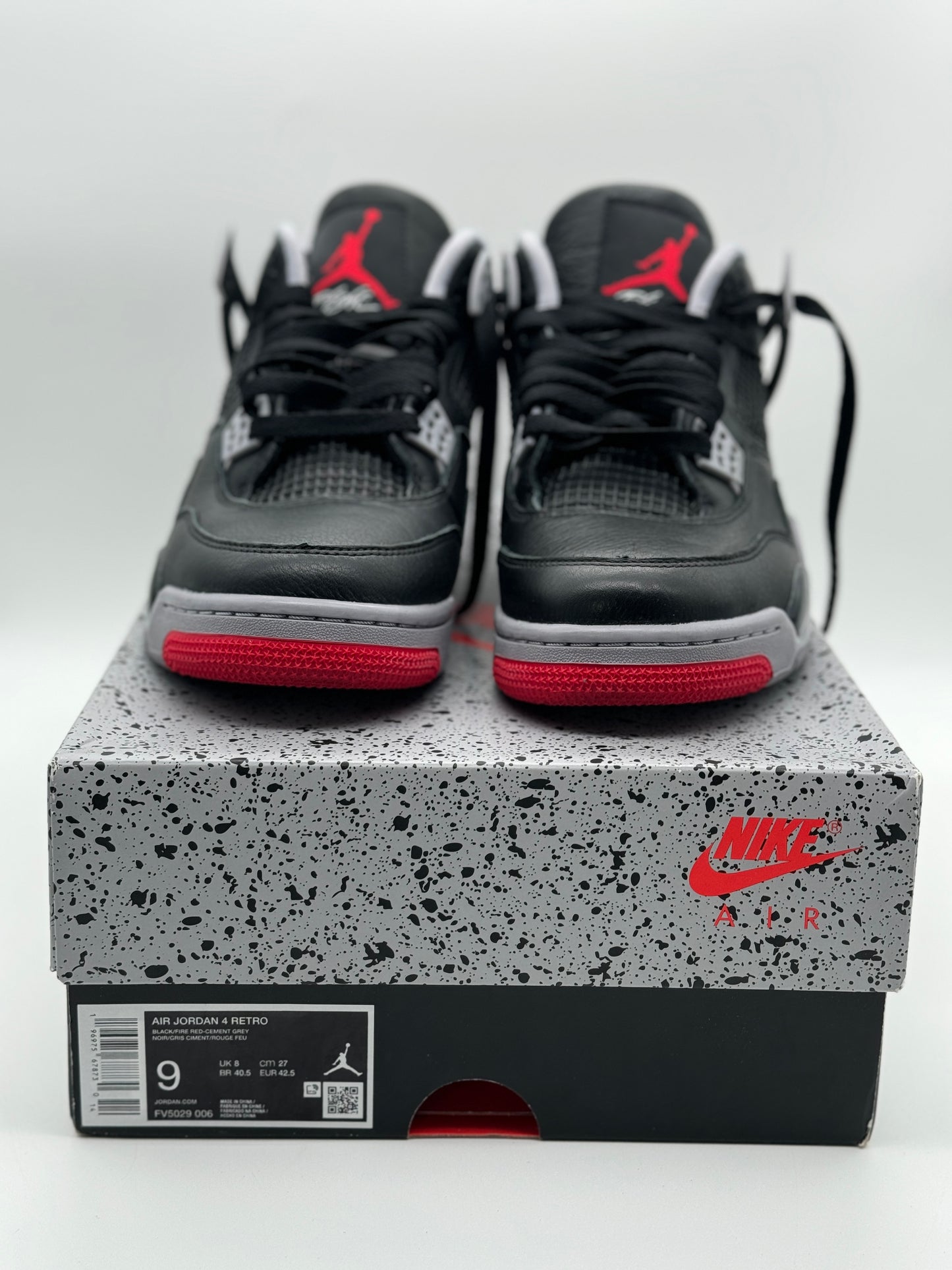 Air Jordan 4 Bred Used EU 42,5