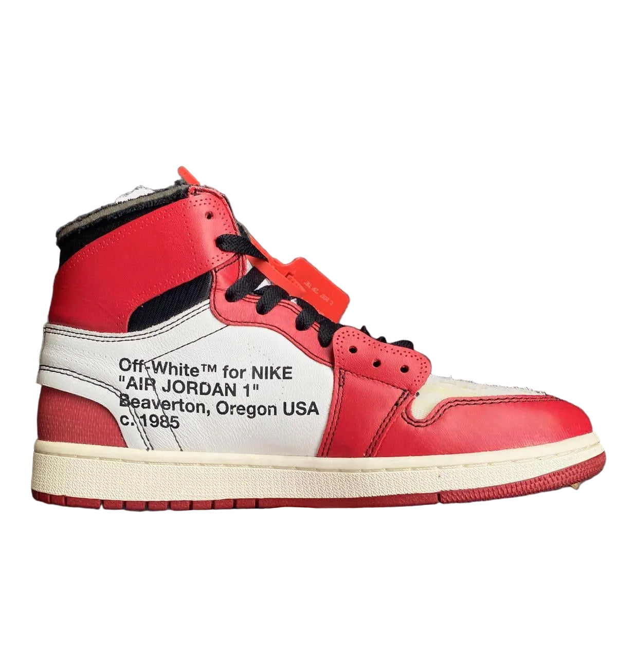 EU 42.5 - Off-White Jordan 1 High Chicago