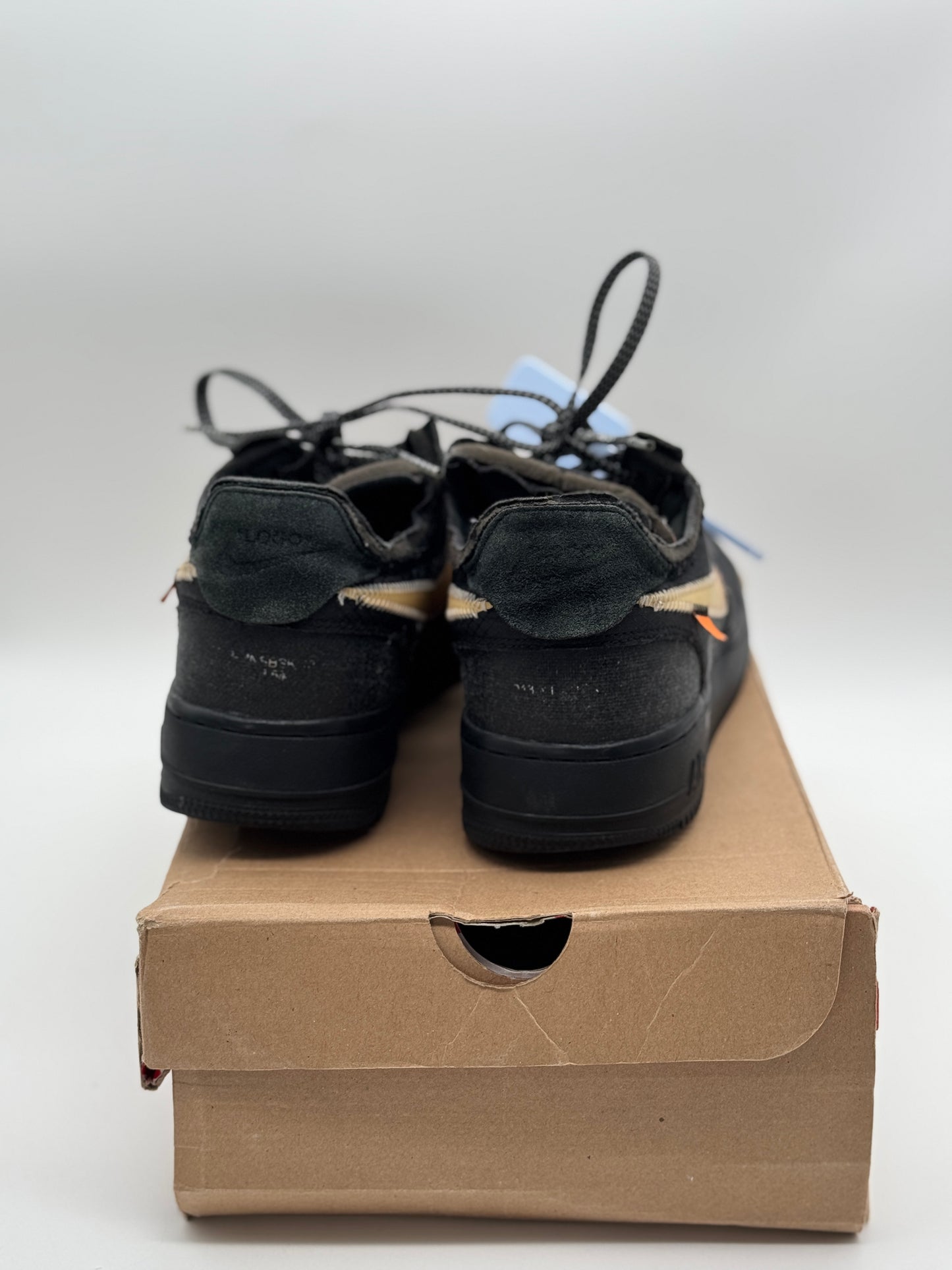 Off-White Air Force 1 Black Used Eu 40