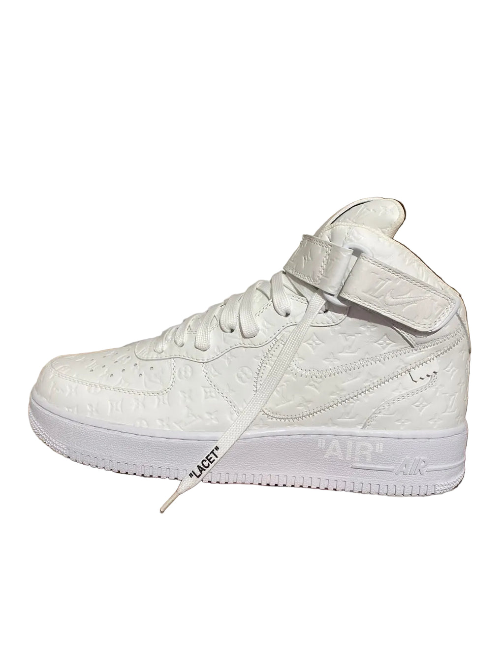 Louis Vuitton x Air Force 1 Mid by Virgil Abloh White