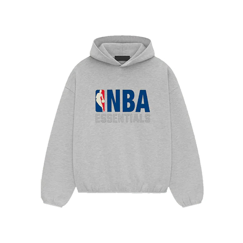 Fear Of God Essentials Nba Hoodie Light Heather