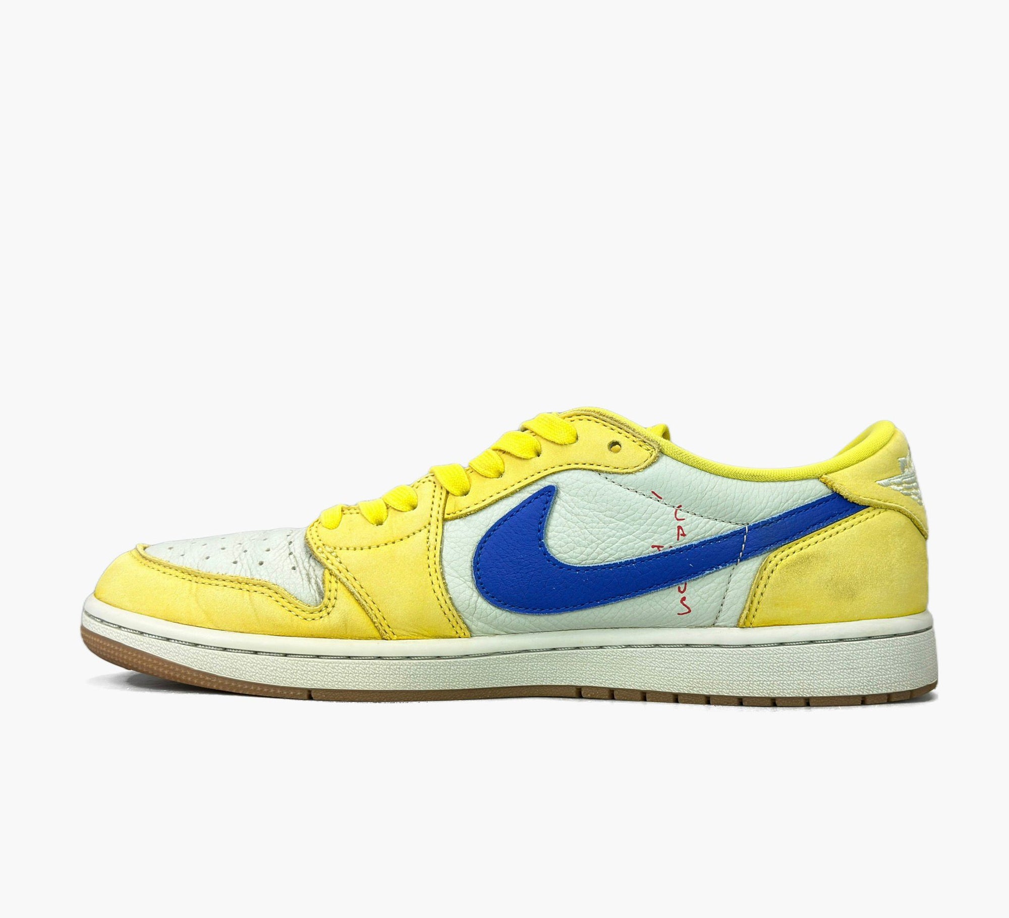 EU 45 - Travis Scott Jordan 1 Low Canary