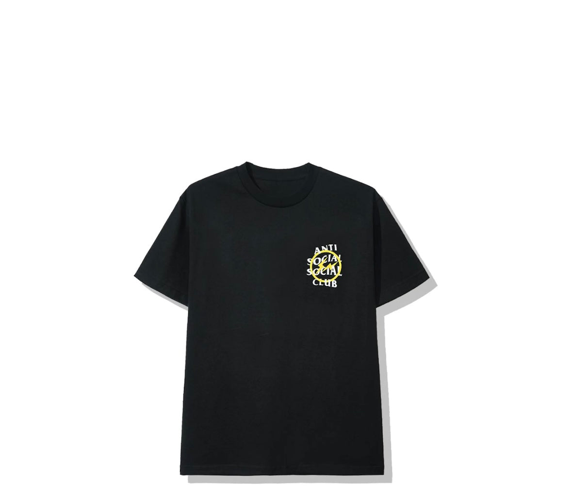 Anti Social Social Club x Fragment Yellow Bolt T