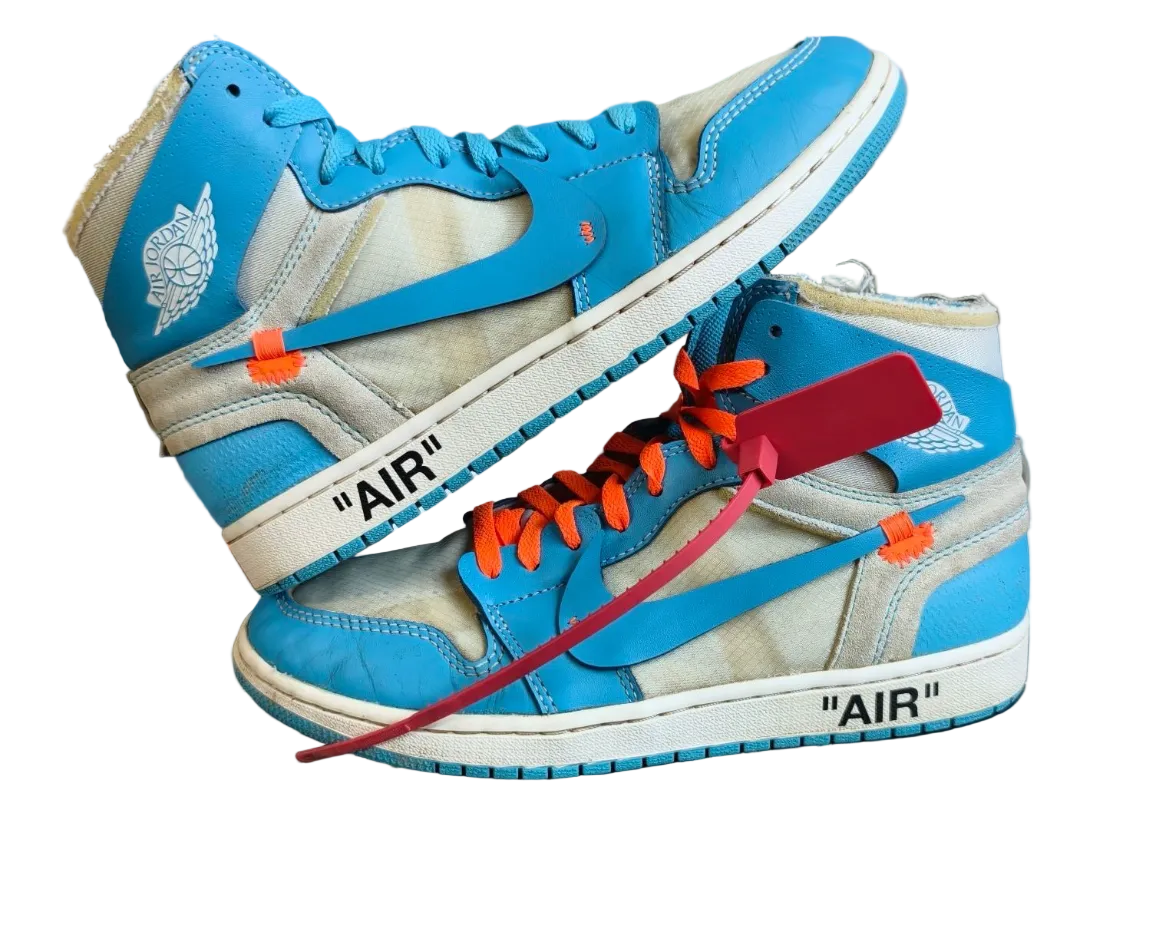 EU 43 - Off-White Jordan 1 UNC