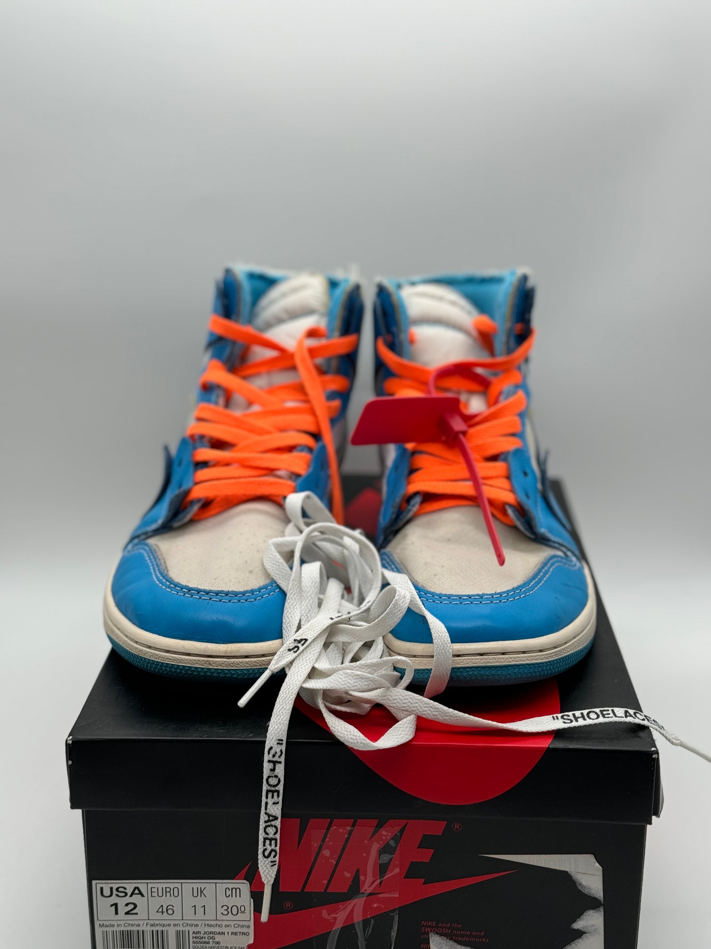 Off-White Air Jordan 1 UNC Used EU 44,5