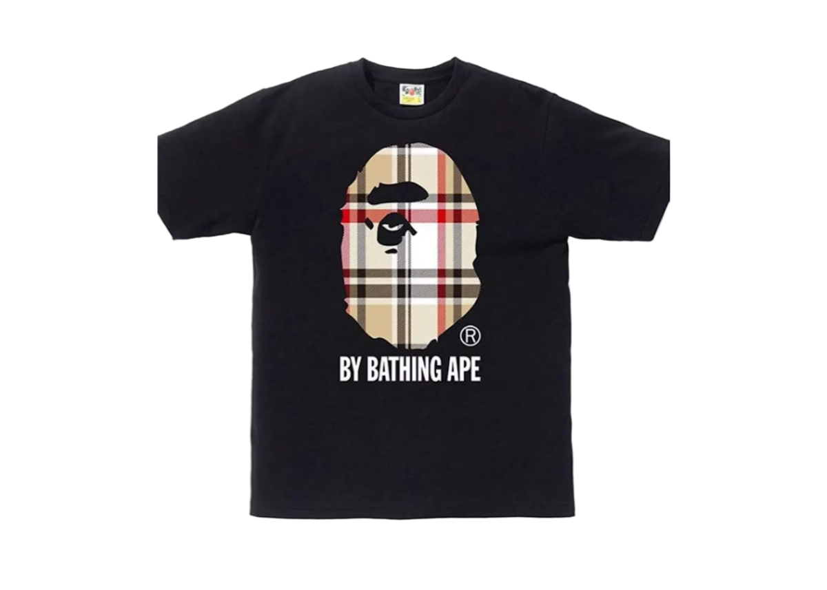 BAPE Check By Bathing Ape T-Shirt Black/Beige
