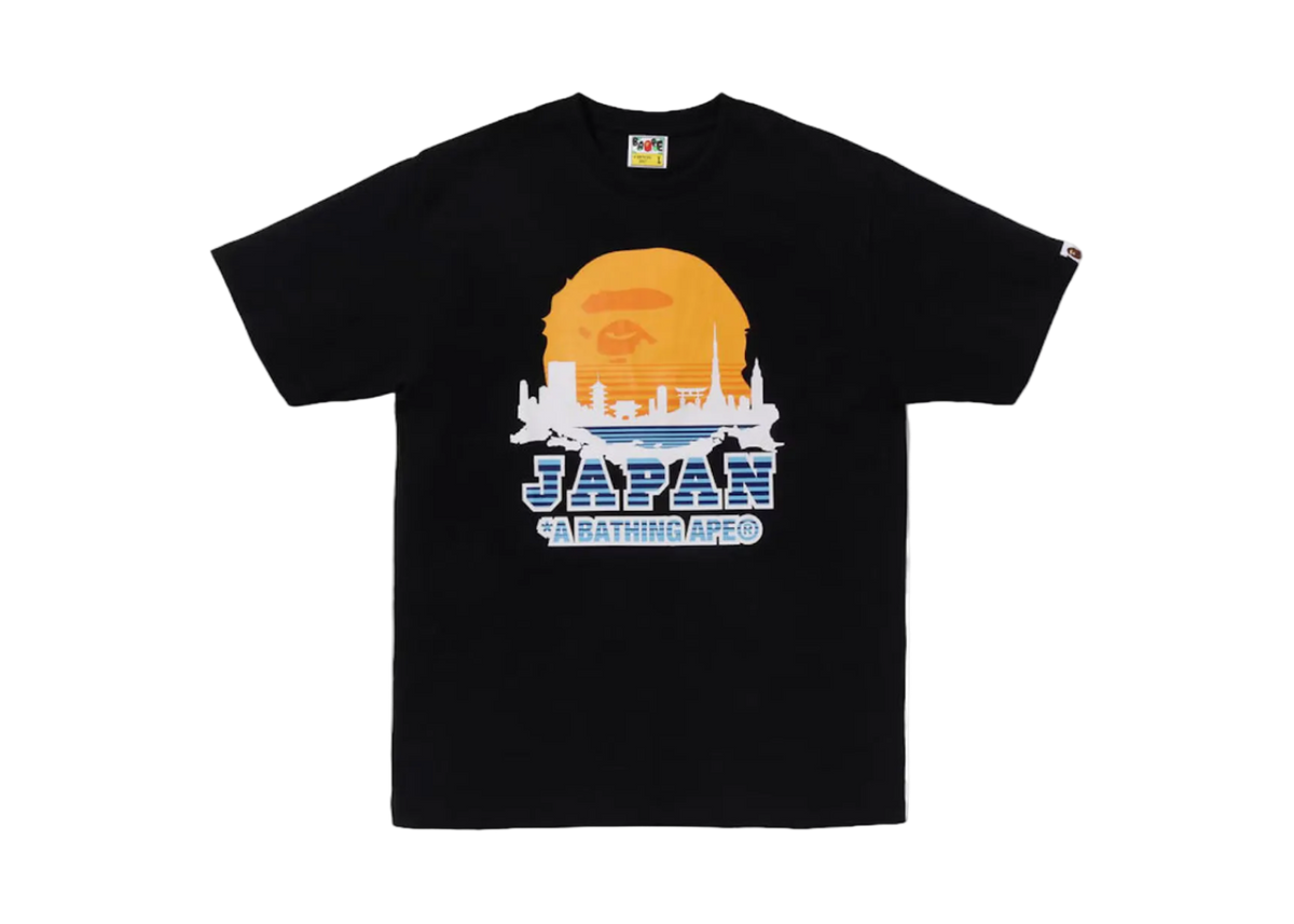 BAPE Japan Silhouette T-Shirt Black