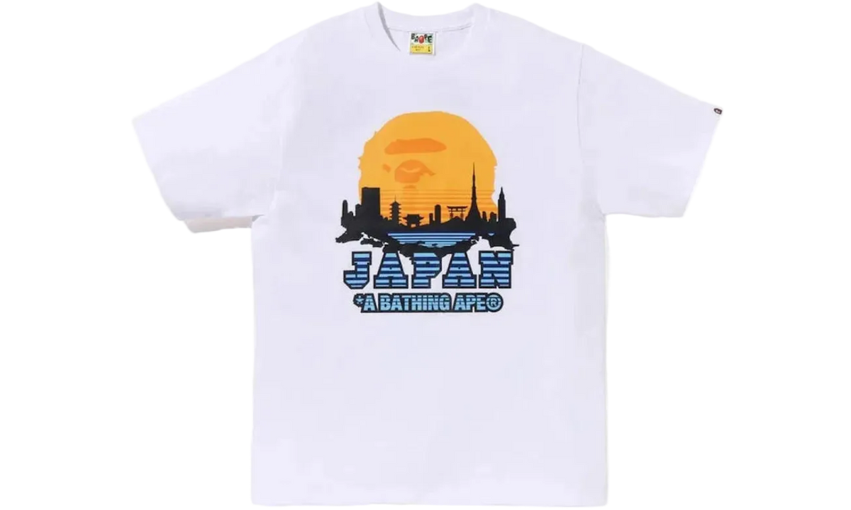 BAPE Japan Silhouette T-Shirt White
