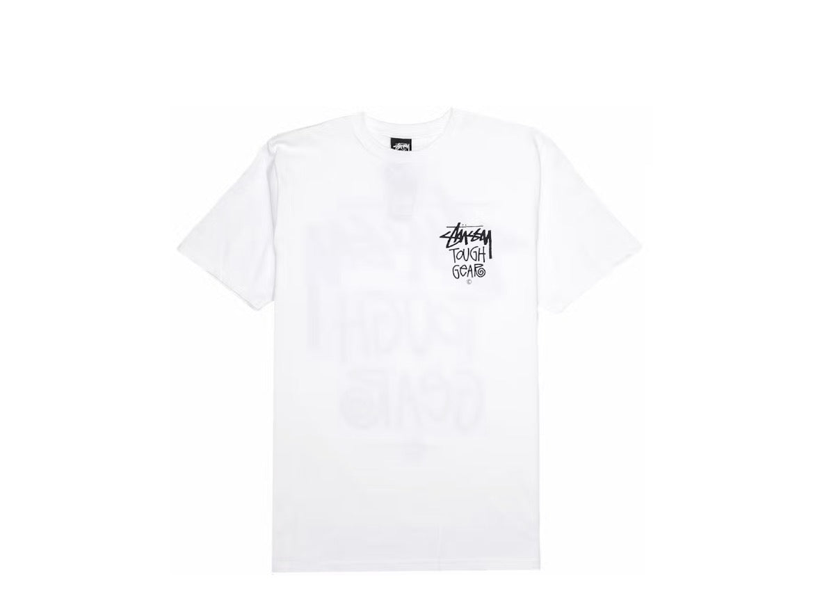 Stussy Tough Gear Tee White