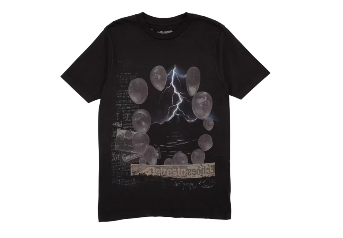 Travis Scott Utopia Echoes Circus Maximus T-Shirt Schwarz