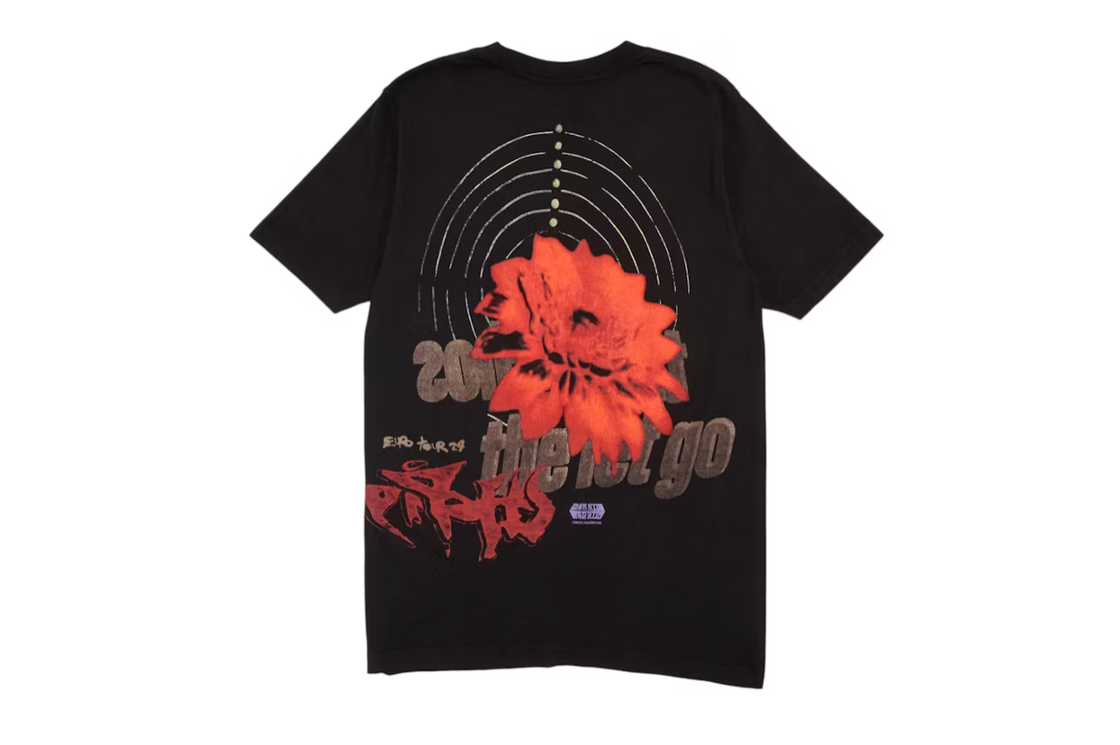 Travis Scott Utopia Echoes Circus Maximus T-Shirt Schwarz