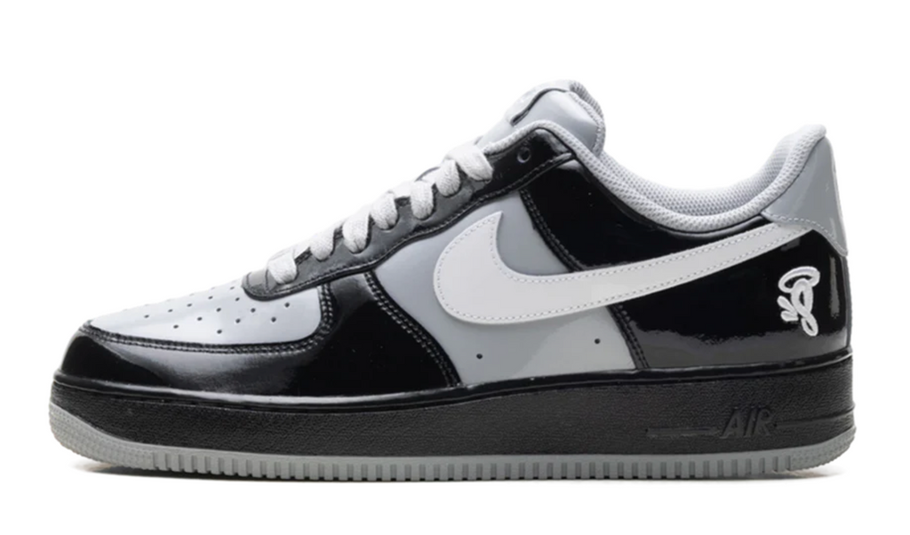 Air Force 1 Central Cee Syna Black White Snake Grey
