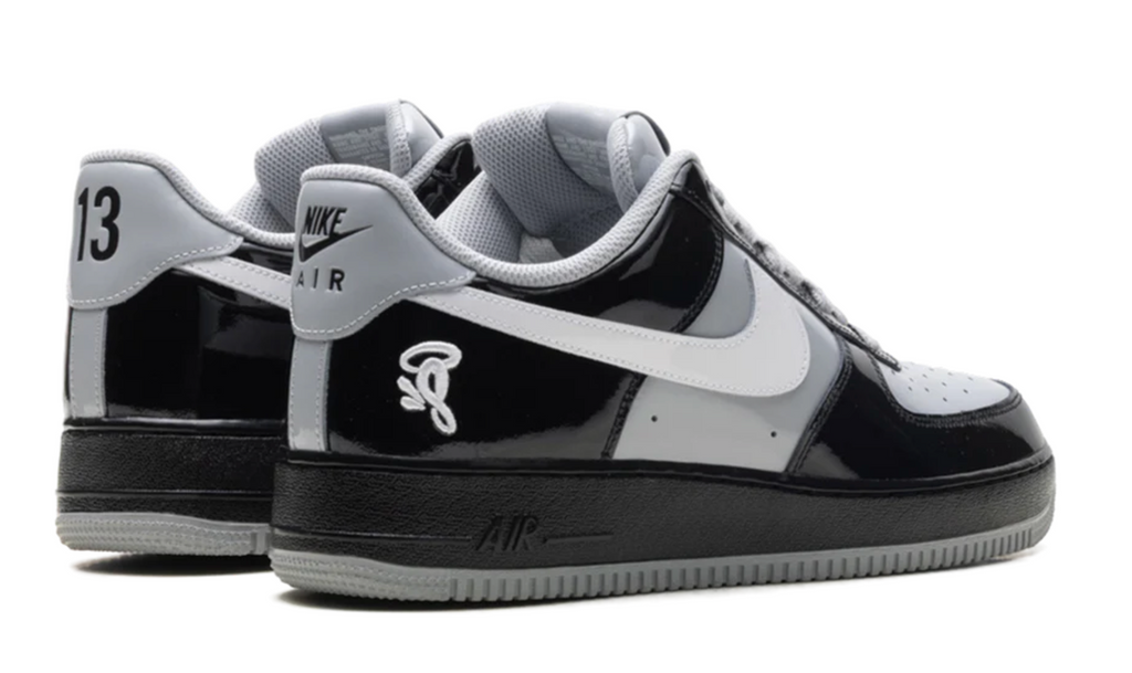Air Force 1 Central Cee Syna Black White Snake Grey