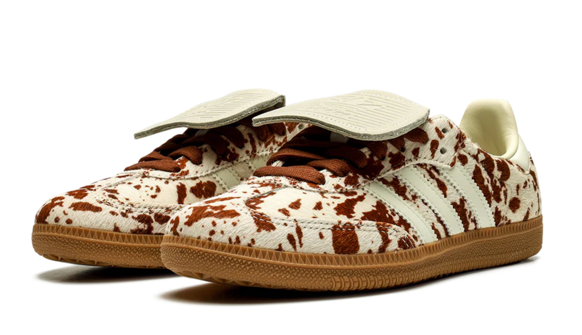Adidas Samba LT Cow Print Brown White
