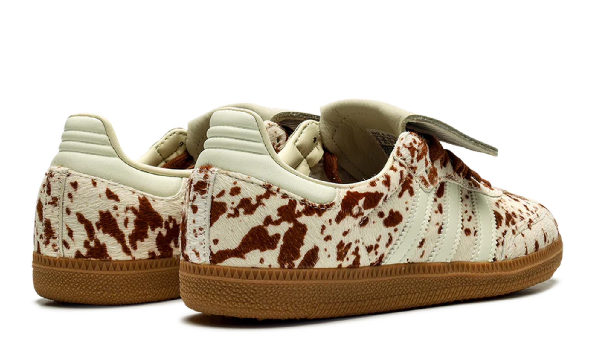 Adidas Samba LT Cow Print Brown White