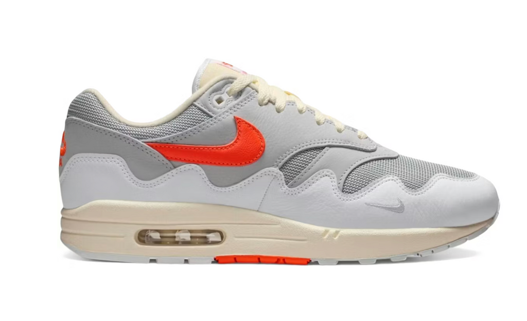 Nike Air Max 1 Patta Waves White & Hyper Crimson
