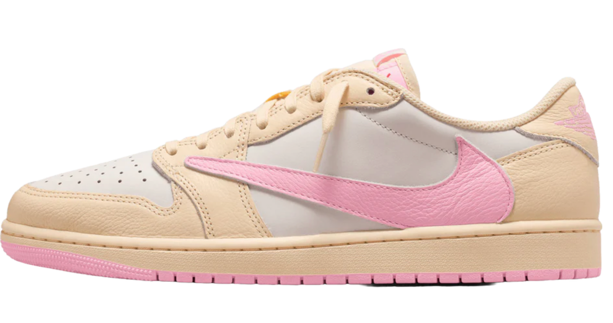 Air Jordan 1 Low x Travis Scott Shy Pink