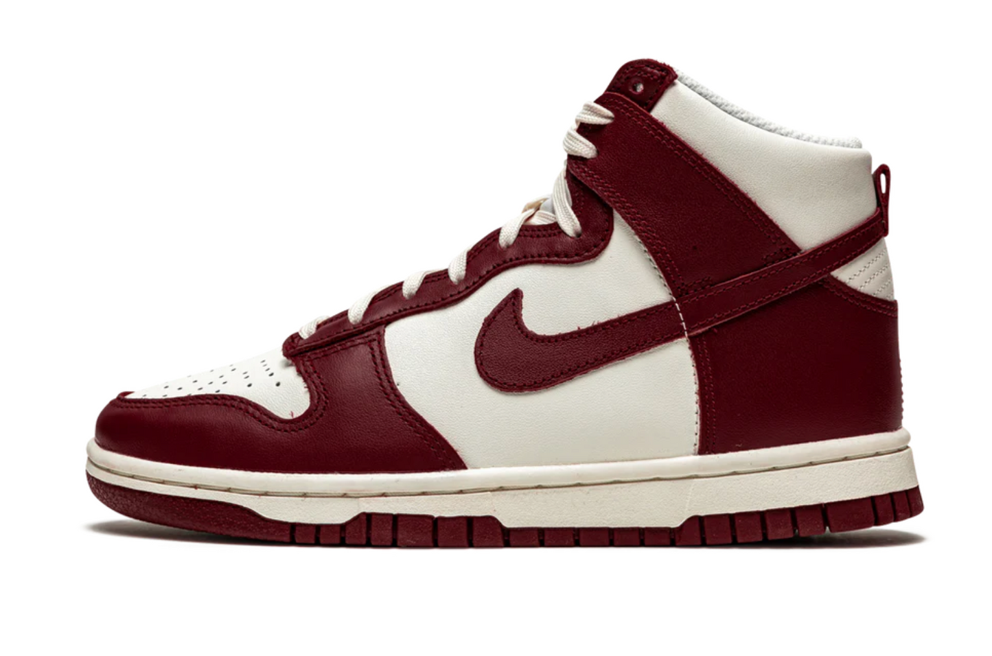 Nike Dunk High Team Red Ivory