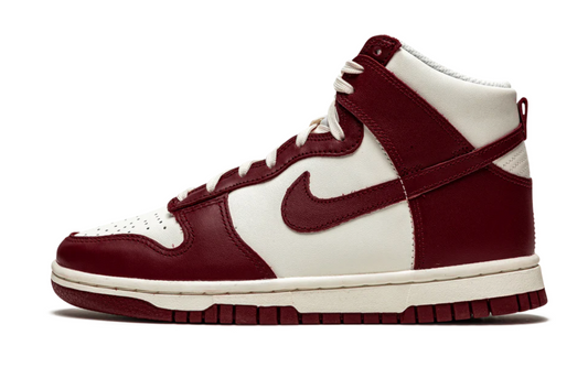 Nike Dunk High Team Red Ivory